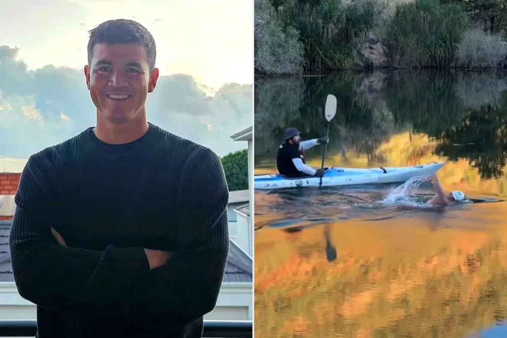 Un nageur marathonien de 35 ans tente un record du