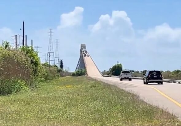 Un terrifiant pont du Texas, connu pour être l'un des