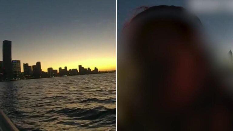 Una mujer fue rescatada del río Swan de Perth después