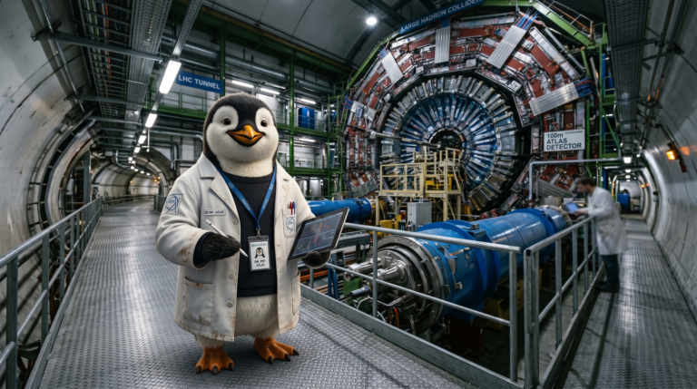 Una partícula rara que se desintegra en el LHC se