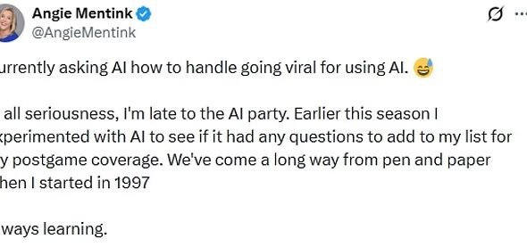 Une journaliste de la MLB a la réponse parfaite à