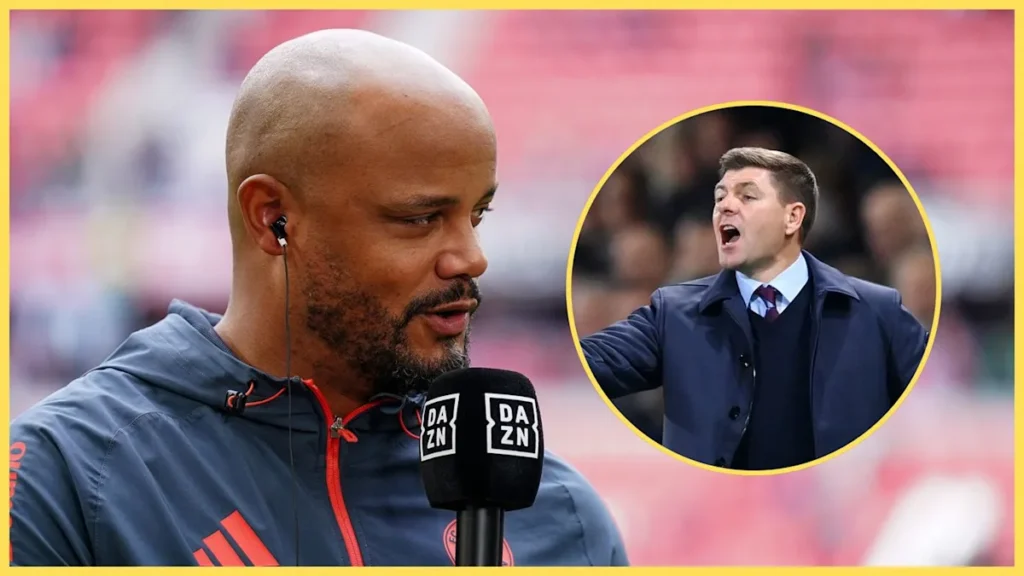 Vincent Kompany montre à Steven Gerrard le chemin vers le