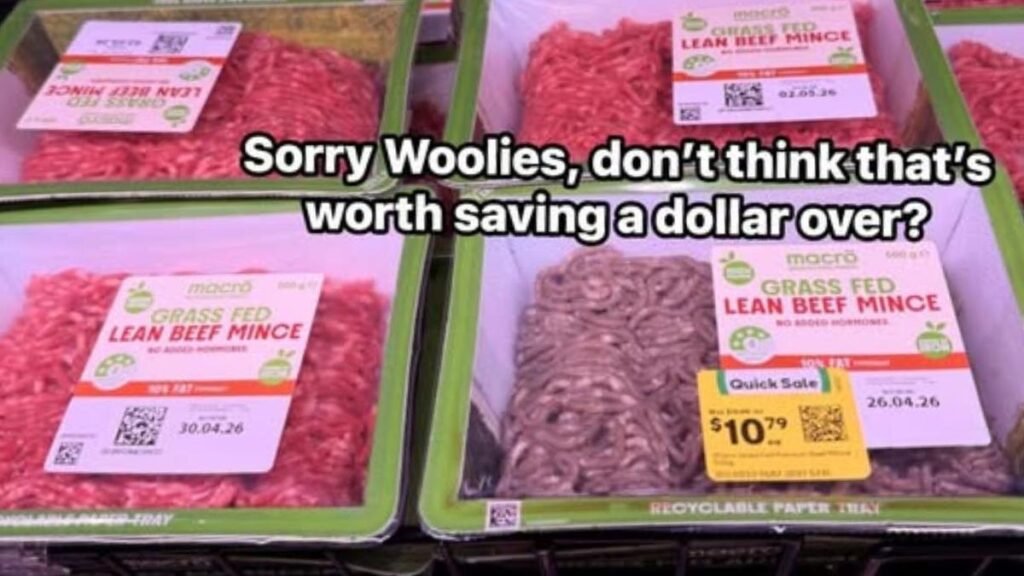 ¿Te comerías esto? Los compradores de Woolworths estaban divididos sobre