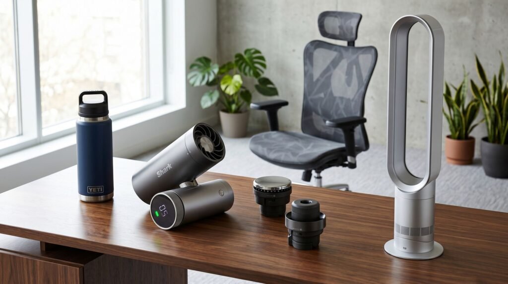 12 productos para mantenerte fresco en el trabajo