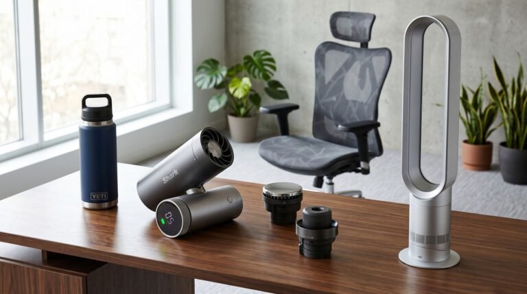 12 productos para mantenerte fresco en el trabajo