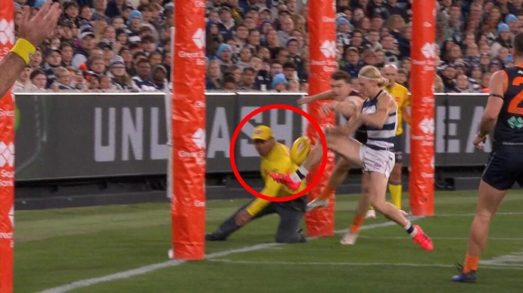 A Ollie Dempsey se le negó un gol claro después