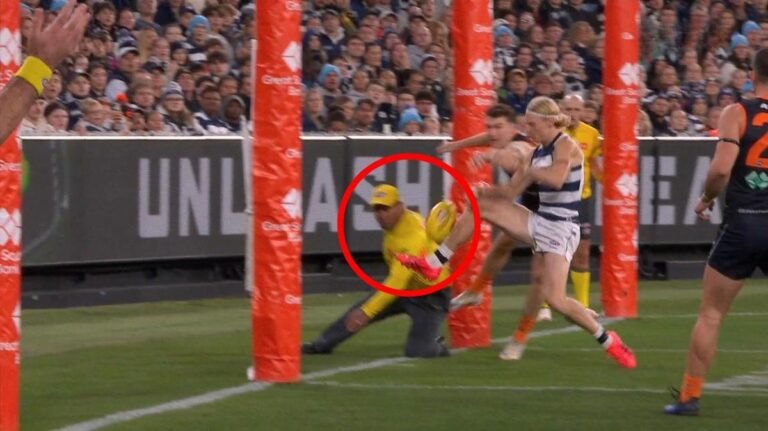 A Ollie Dempsey se le negó un gol claro después
