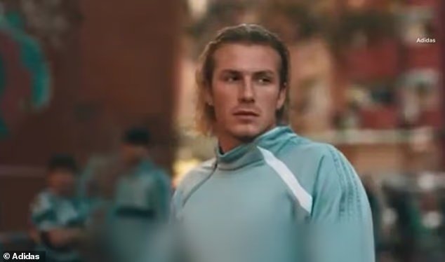 Adidas a créé une version IA de David Beckham portant
