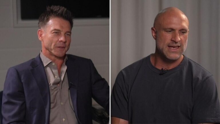 Ben Cousins ​​​​y Chris Judd rinden homenaje a Adam Selwood