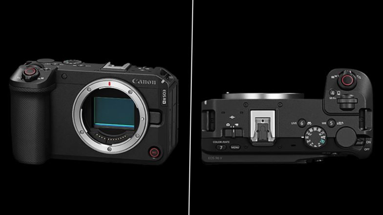 Canon EOS R6 V avec capteur 32,5 MP et objectif
