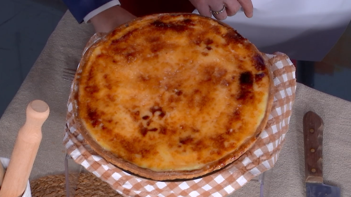 Cómo hacer una tarta de crème brûlée digna de una
