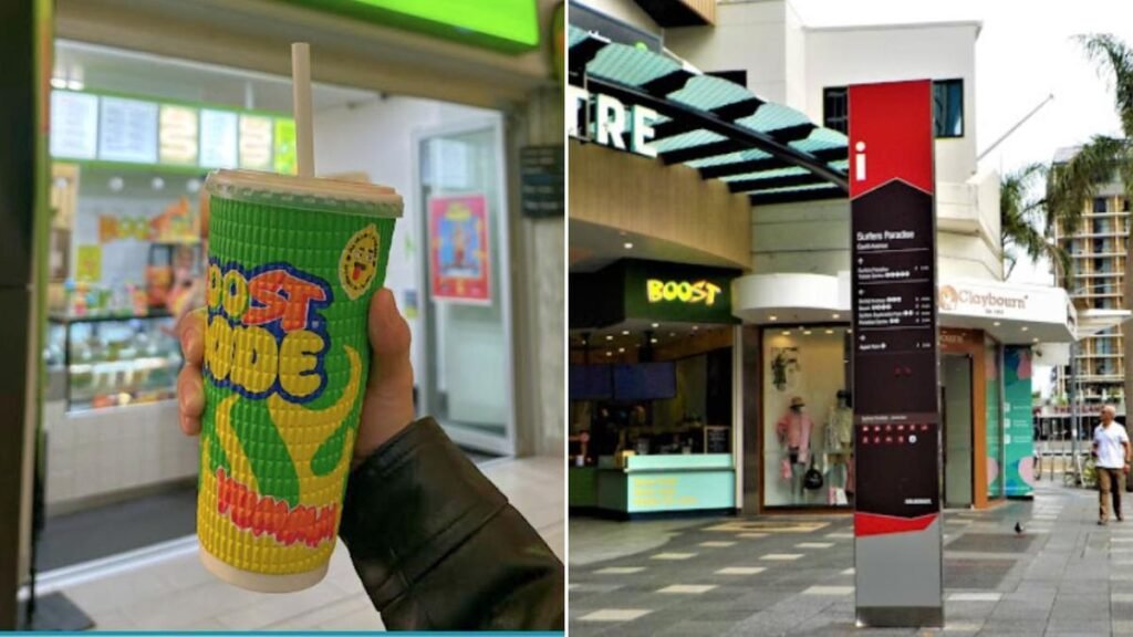 Cuatro antiguas tiendas de jugos Gold Coast Boost cierran después
