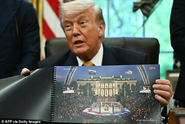 Donald Trump montre des premières impressions extraordinaires de l'événement UFC