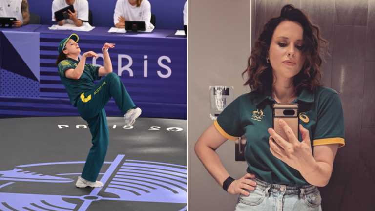 El atleta olímpico australiano Raygun ha revelado que su carrera