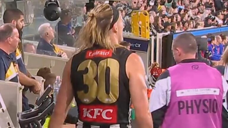 El capitán de los Pies, Darcy Moore, ha sido descartado