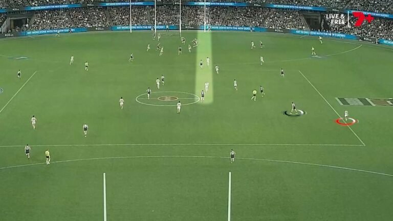 El capitán del Carlton, Patrick Cripps, expuesto ante un espectáculo