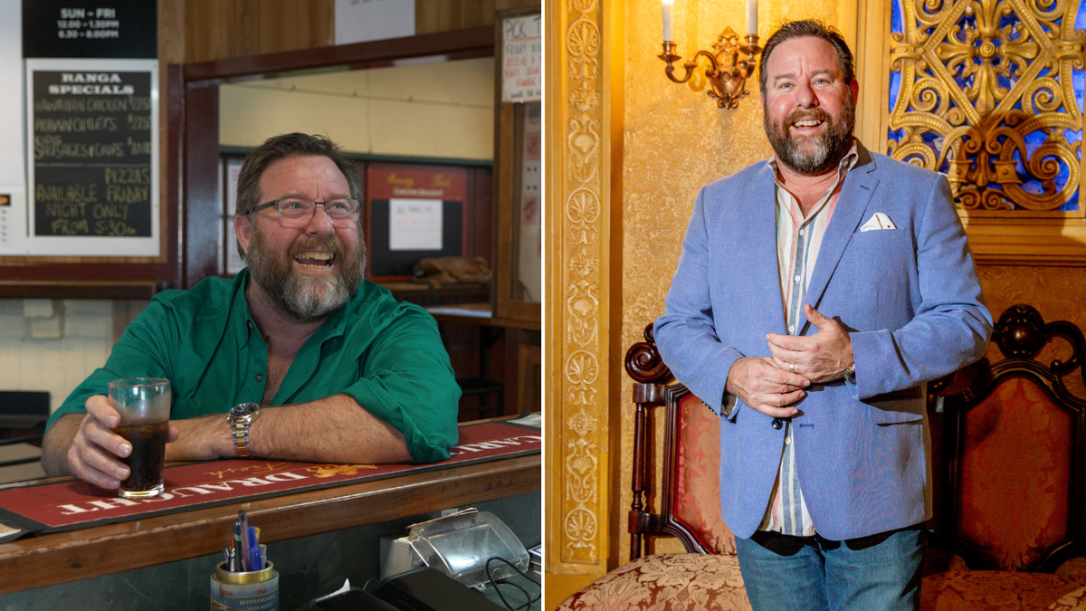 El comediante Shane Jacobson revela la increíble renovación del pub
