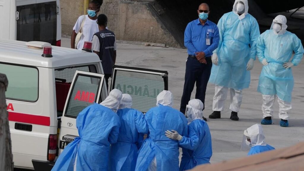 El crucero MV Hondius afectado por hantavirus evacuó a tres
