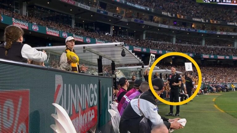 El entrenador de Collingwood, Craig McRae, visto en acción para