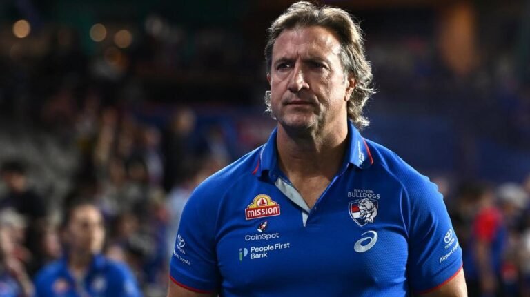 El entrenador de los Western Bulldogs, Luke Beveridge, dice que
