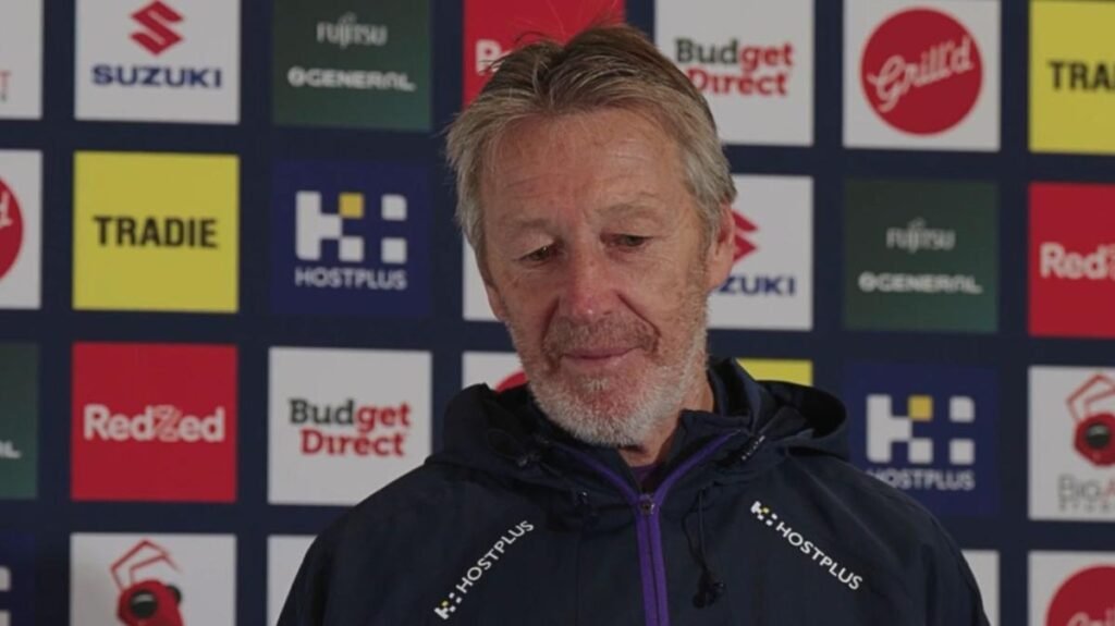 El entrenador del Melbourne Storm, Craig Bellamy, tiene una batalla