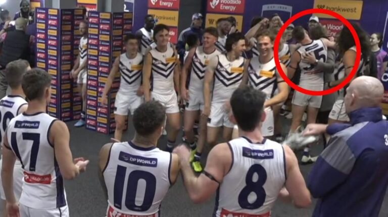 El gran Nat Fyfe de Fremantle sorprendió a sus viejos