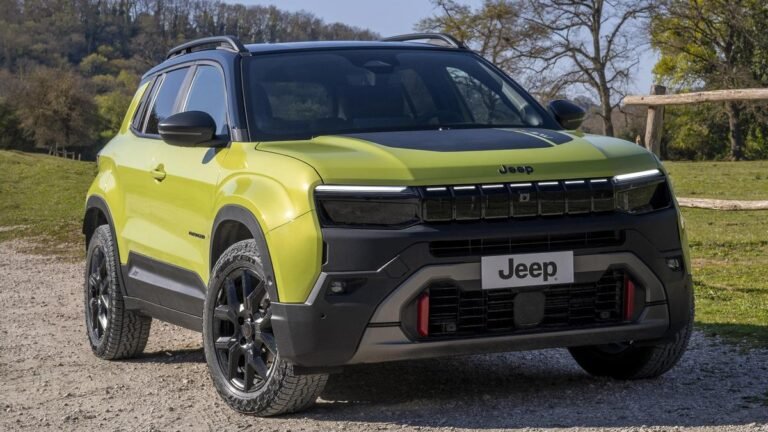 El lavado de cara del Jeep Avenger 2027 se reveló