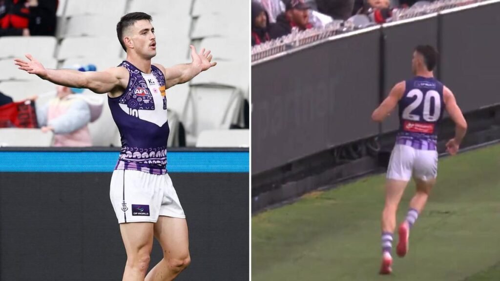 El oponente de Fremantle, Pat Voss, enoja a los fanáticos