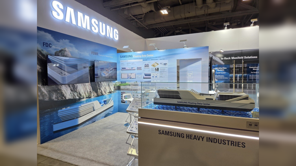 El plan de centro de datos flotante de Samsung promete