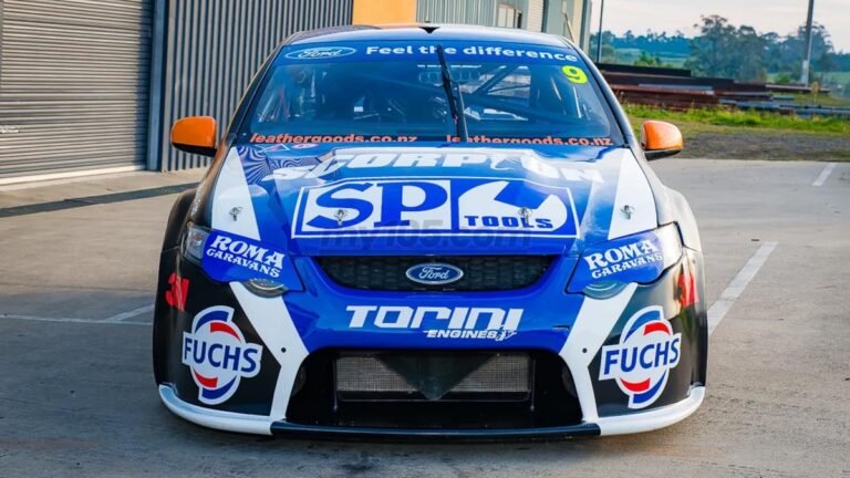 El primer Ford Falcon ganador de Supercars V8 de Shane