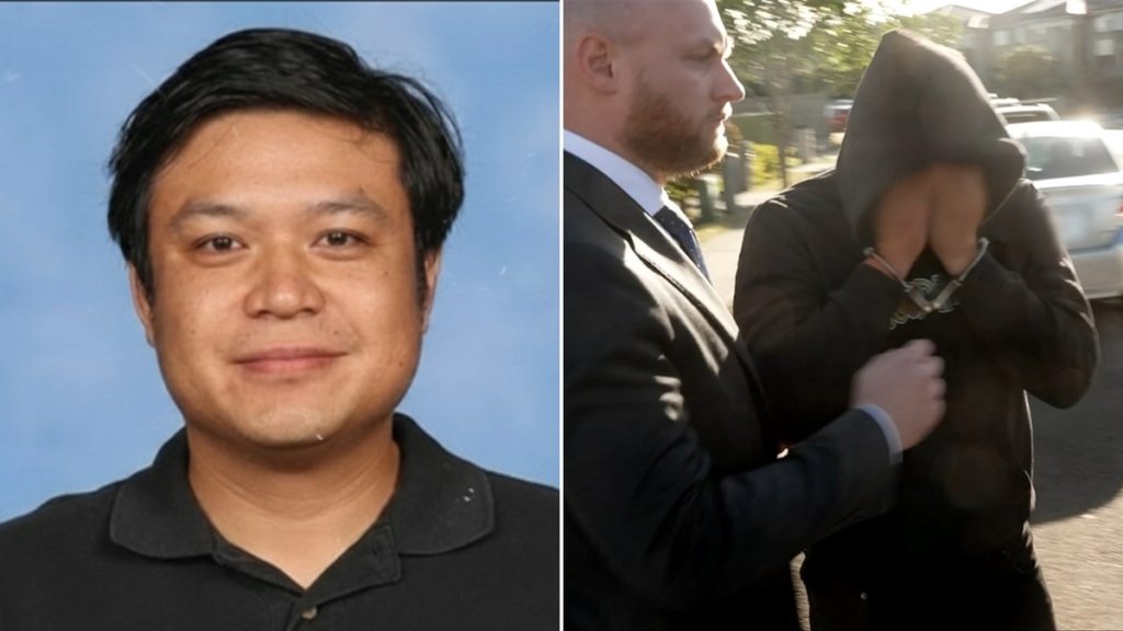 El profesor de la escuela secundaria de Sydney, Nathaniel Ballesta,
