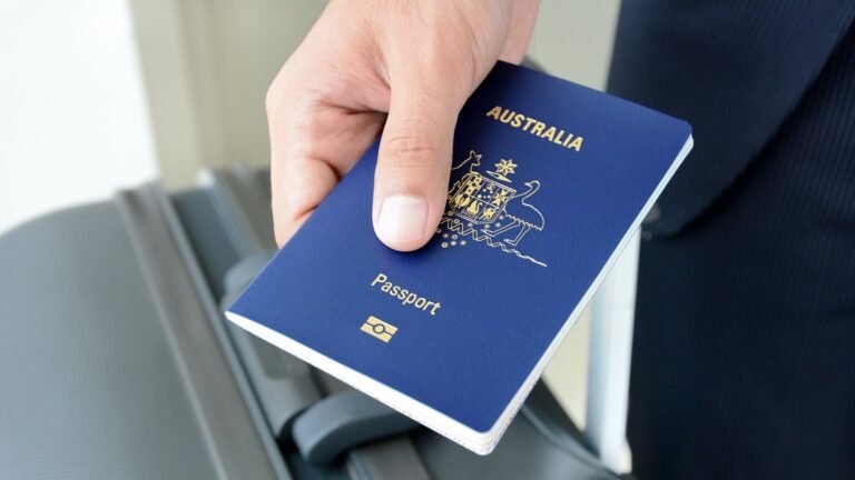 El sitio web del portal de visas del Reino Unido