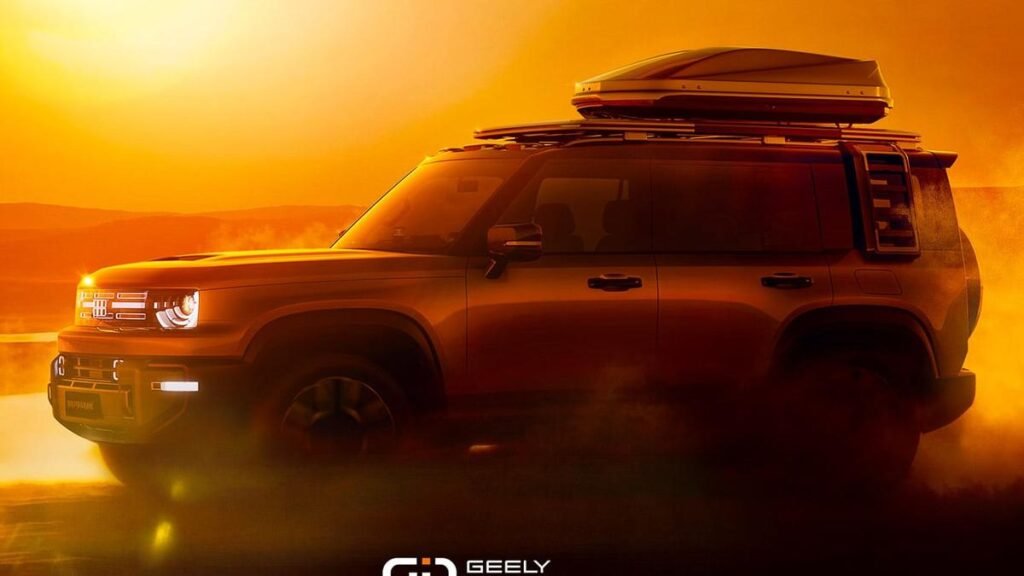 Geely Galaxy Cruiser: el todoterreno PHEV el próximo año perseguirá
