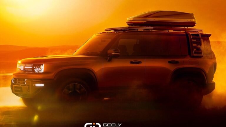 Geely Galaxy Cruiser: el todoterreno PHEV el próximo año perseguirá