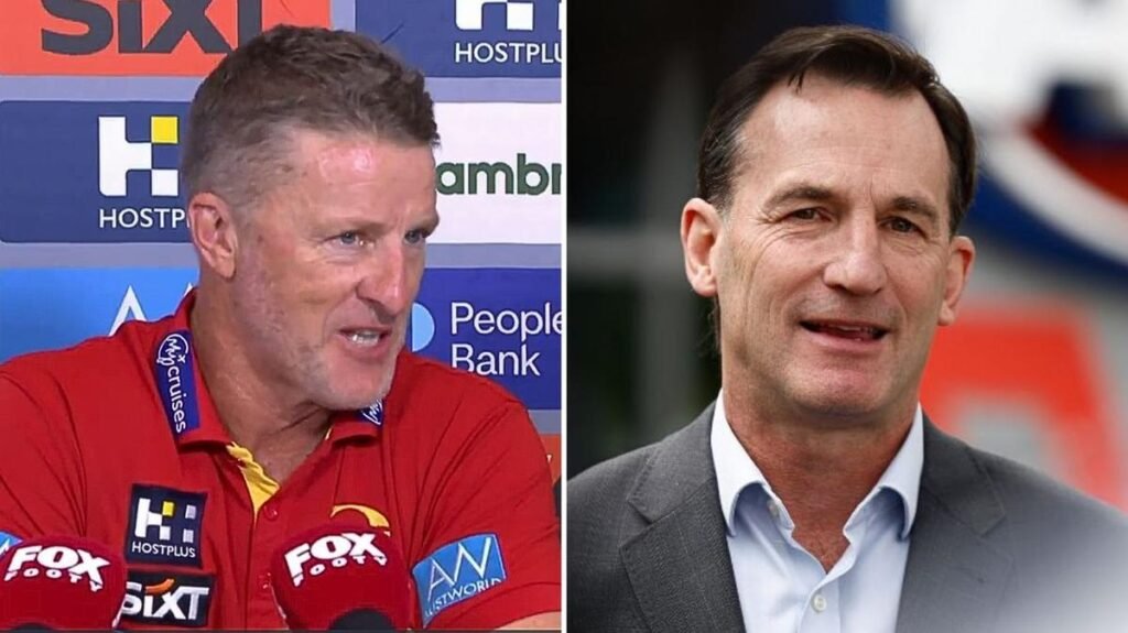 Gold Coast y AFL chocan por el compromiso de los