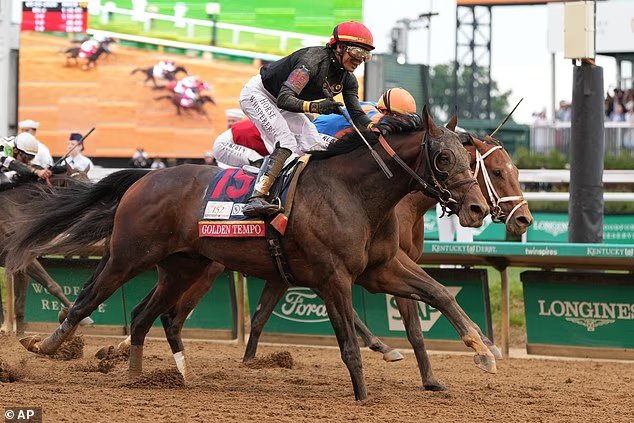 Golden Pace a remporté le 152e Kentucky Derby dans une