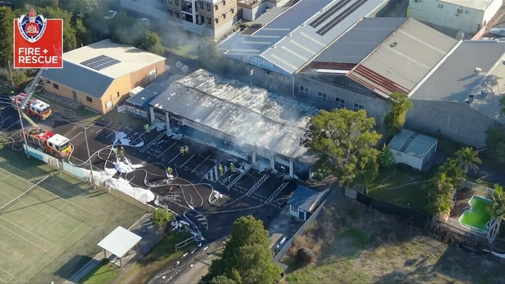 Incendio en Wyong: se activó una alerta de emergencia en