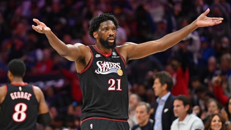 Joel Embiid fait la une du rapport sur les blessures