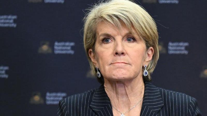 Julie Bishop renunció a su puesto principal en la Universidad