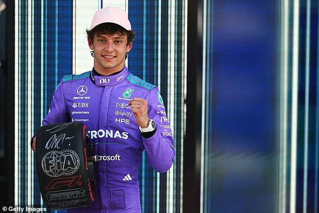 Kimi Antonelli décroche la pole position pour le Grand Prix