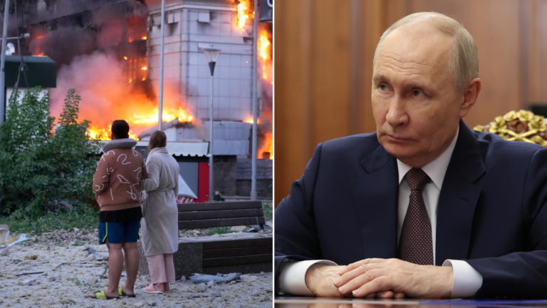 Kyiv se enfrentó al ataque mientras Rusia tomaba represalias por