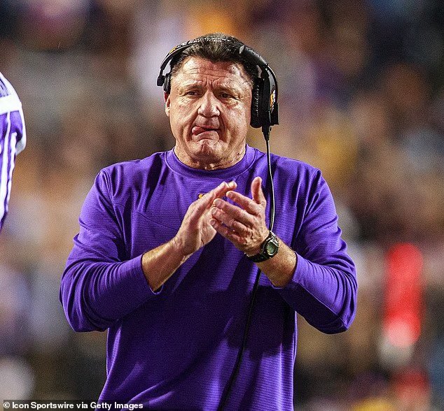 LSU envoie une onde de choc dans le football universitaire