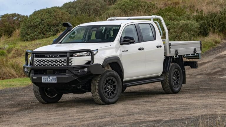 La Toyota Hilux recibió una actualización de GVM de fábrica