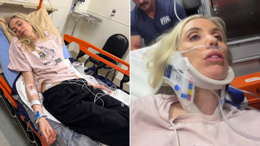 La comediante estadounidense Laura Cleary revela un "horrible" accidente después