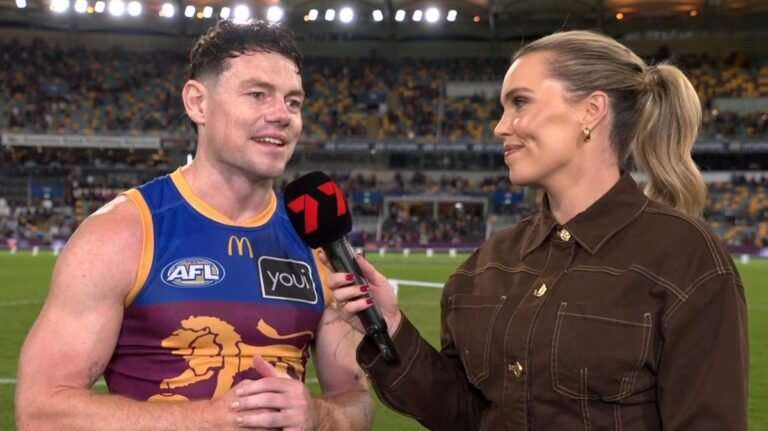 La estrella de Brisbane, Lachie, habló sobre el retorcido juego