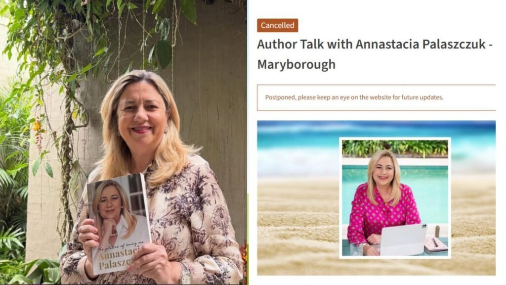 La ex primera ministra de Queensland, Annastacia Palaszczuk, cancela la