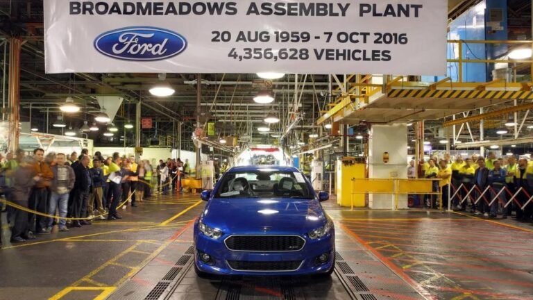 La fábrica australiana de Ford Falcon se convertirá en centro
