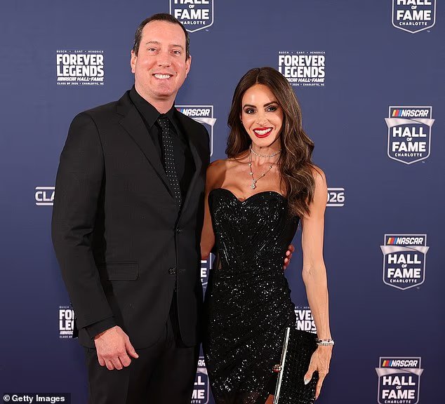 La femme de Kyle Busch a reçu un message inquiétant