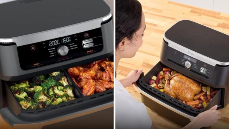 La freidora de aire gigante FlexDrawer de Ninja acaba de