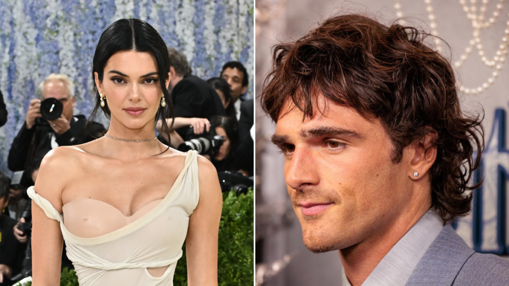 La modelo Kendall Jenner y el actor australiano Jacob Elordi